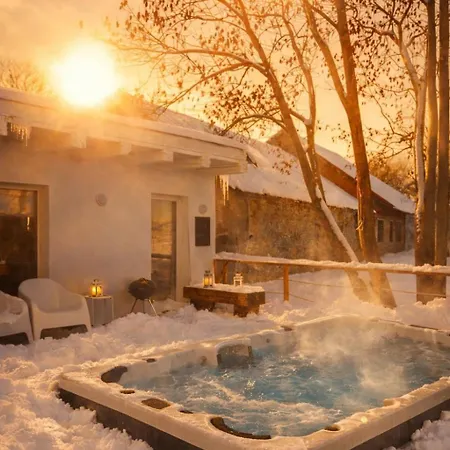 Relax U Potoka, Virivka, Swimspa, Sauna Lejlighed Cvrcovice